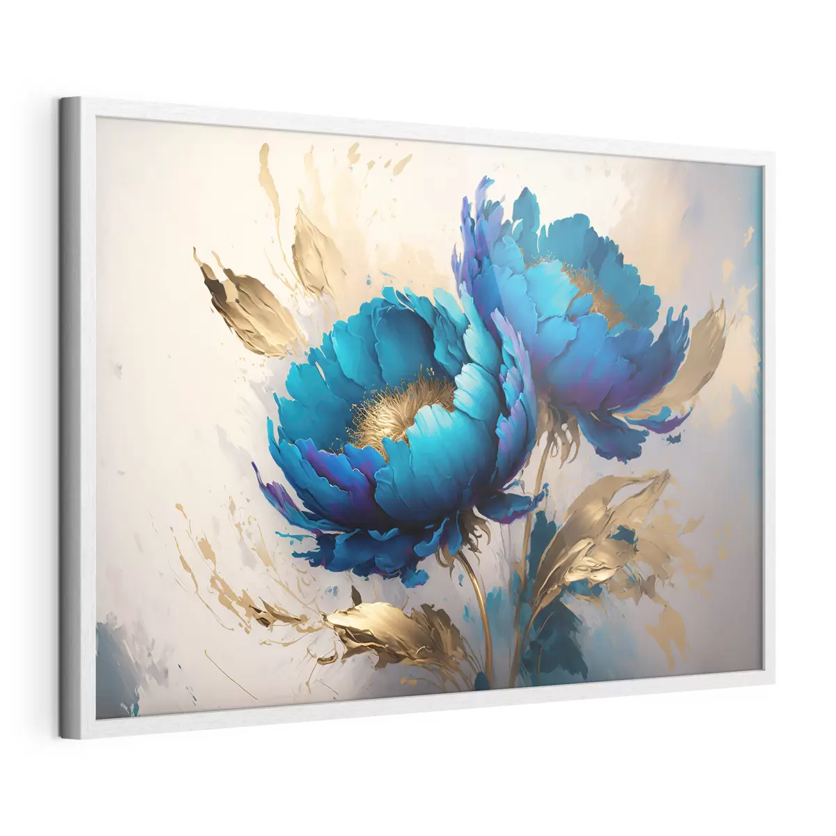 Poster Pivoines bleues f37843