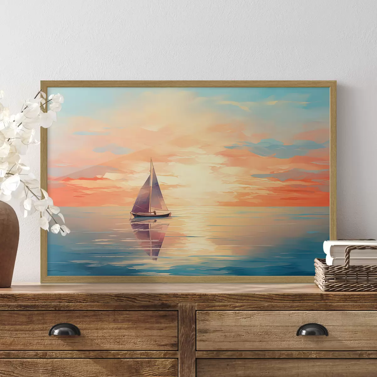 Poster Bateau aquarelle f38050
