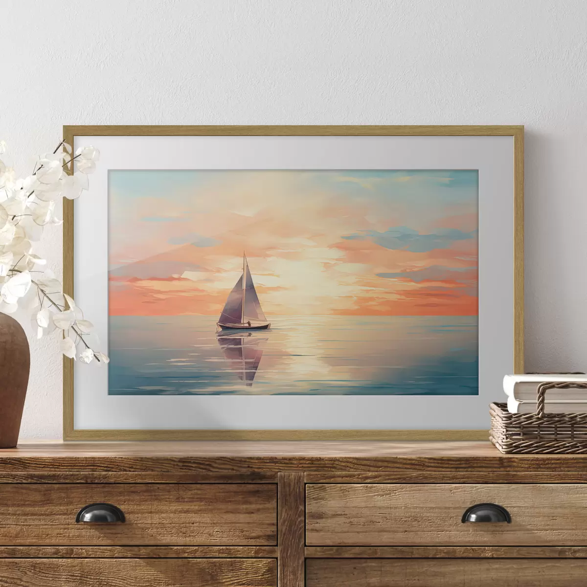 Poster Bateau aquarelle f38050