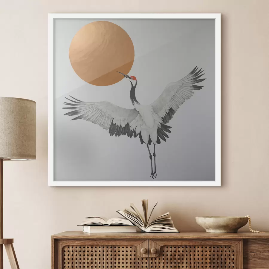 Papier peint Oiseaux et lumière f38195