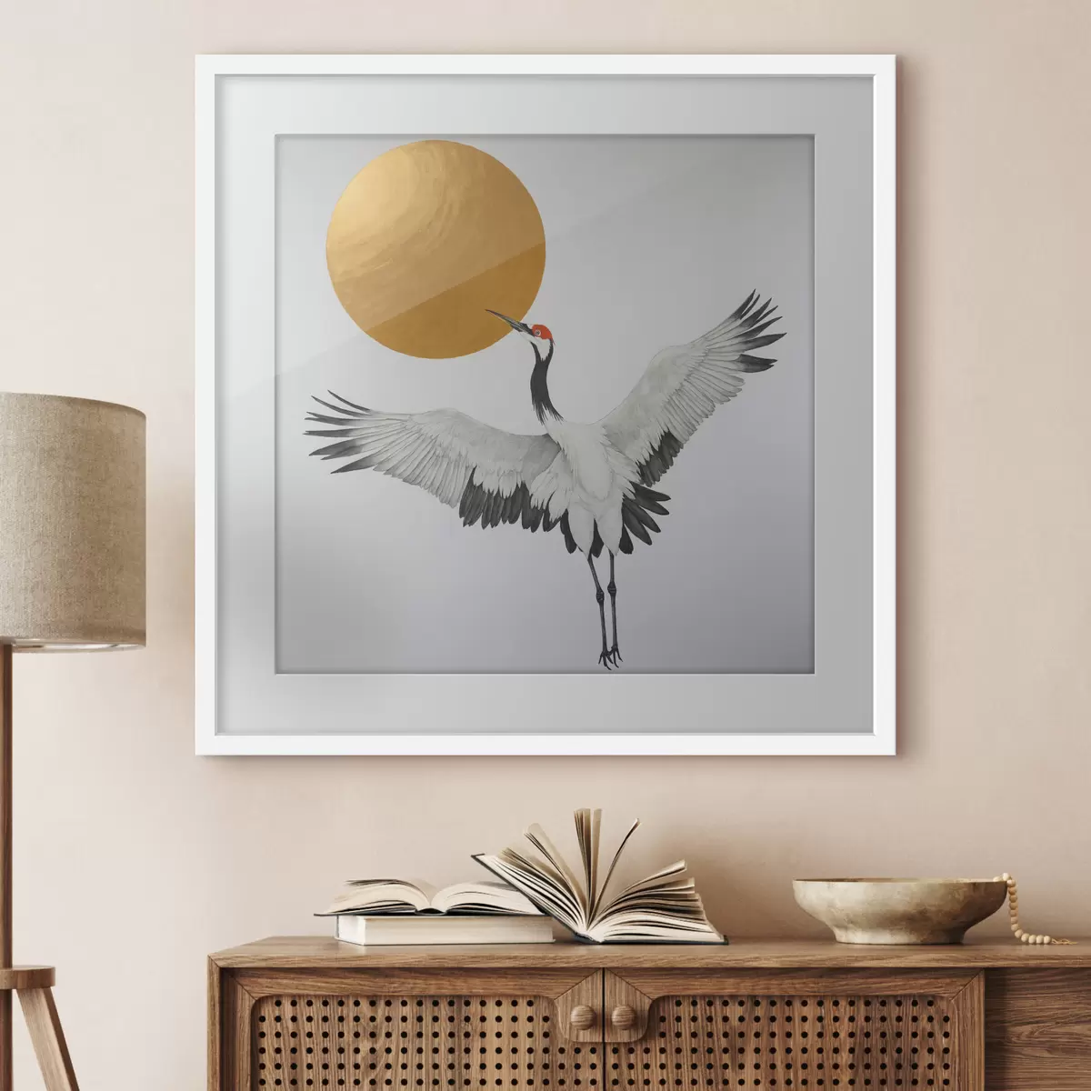 Poster Oiseaux et lumière f38195