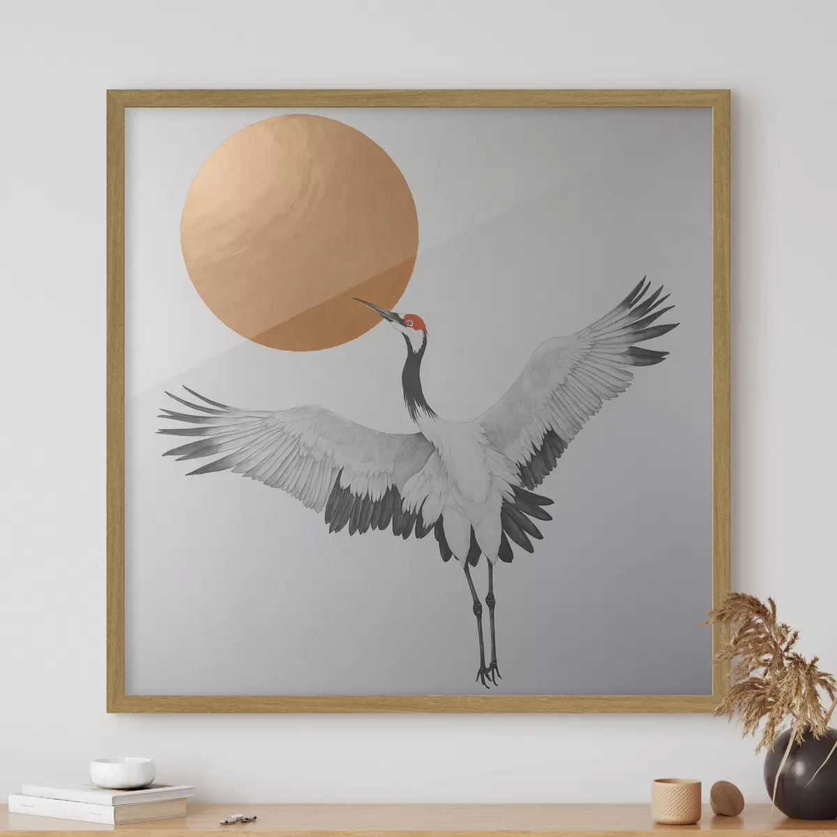 Poster Oiseaux et lumière f38195