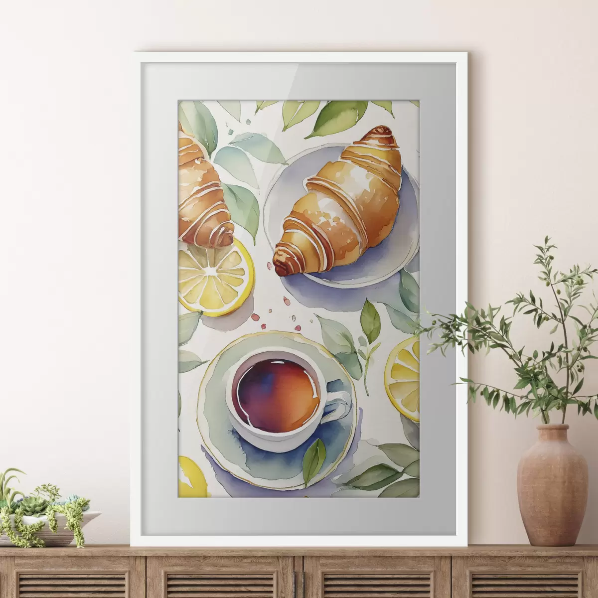 Poster Matin citronné f38389