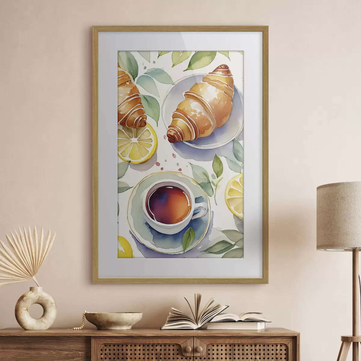 Poster Matin citronné f38389