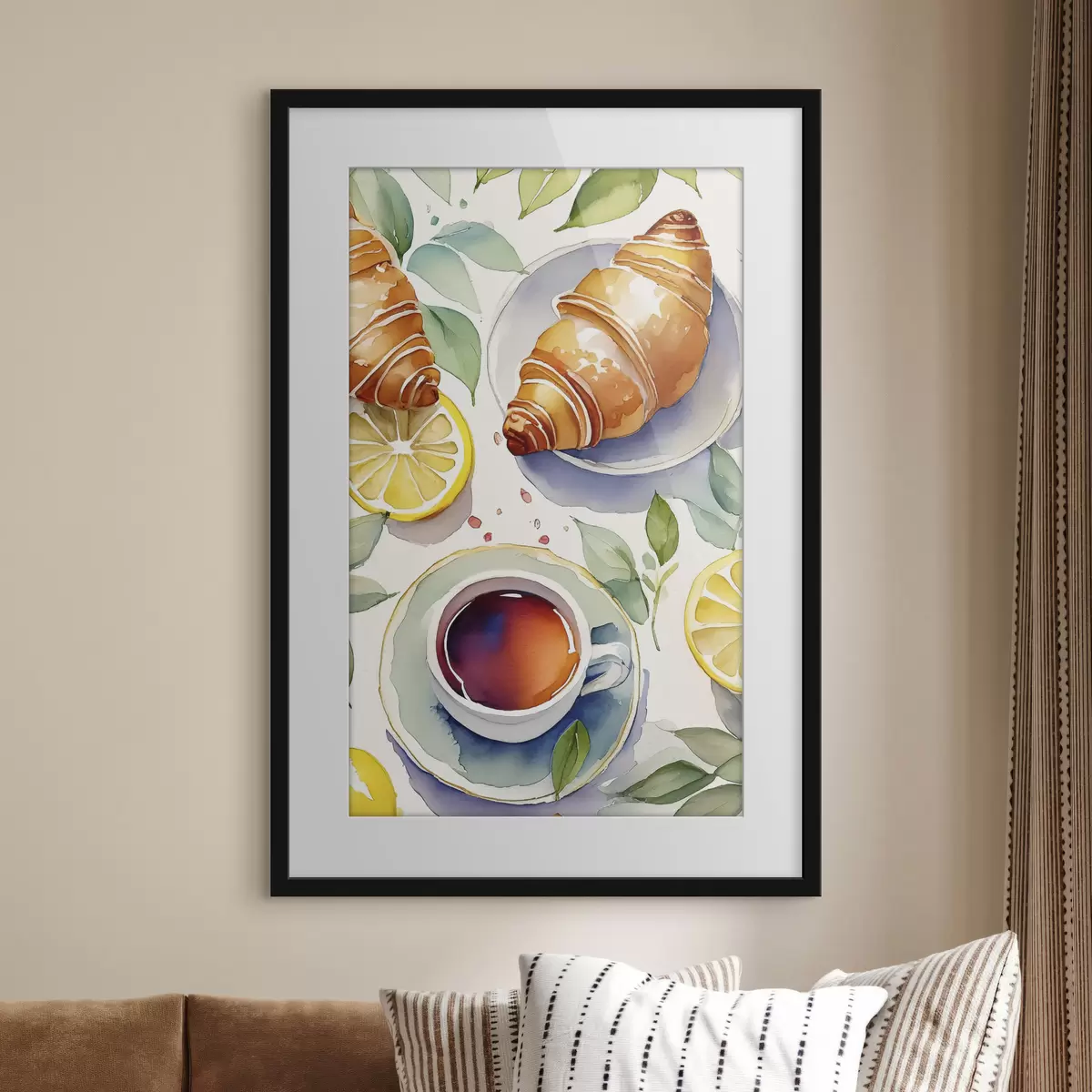 Poster Matin citronné f38389