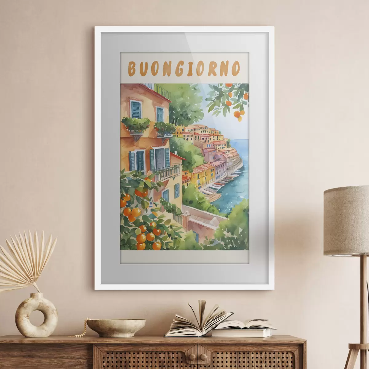 Poster Vacances citronnées f38393