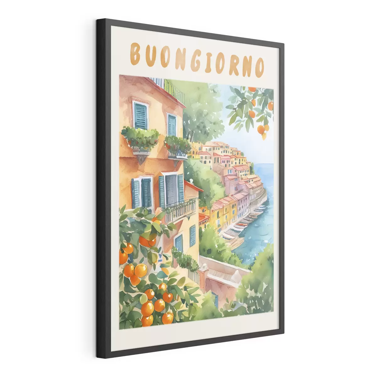Poster Vacances citronnées f38393