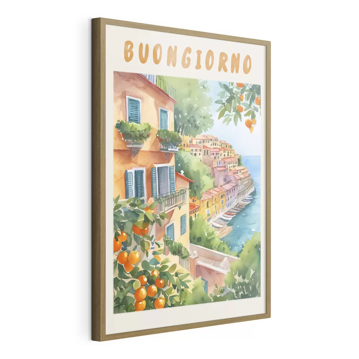 Poster Vacances citronnées f38393