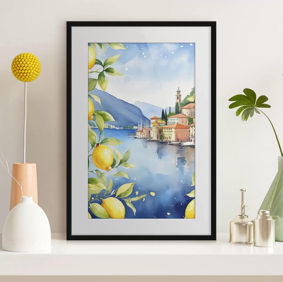 Poster Lac et charme f38397
