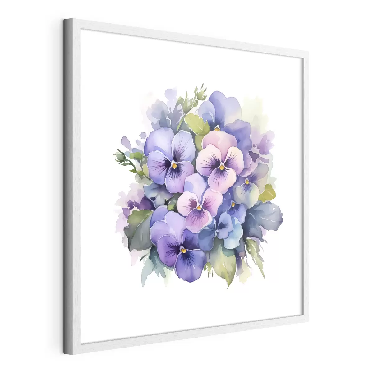 Poster Salut violet f38486