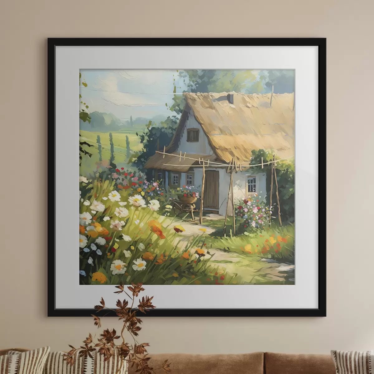 Poster Harmonie et étreinte f38491