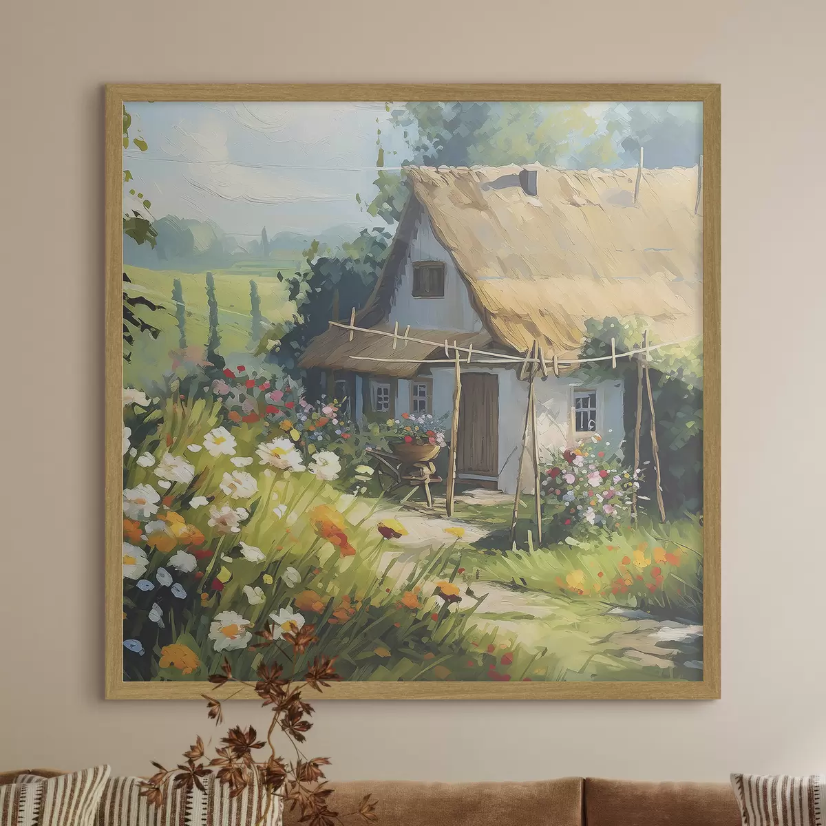 Poster Harmonie et étreinte f38491