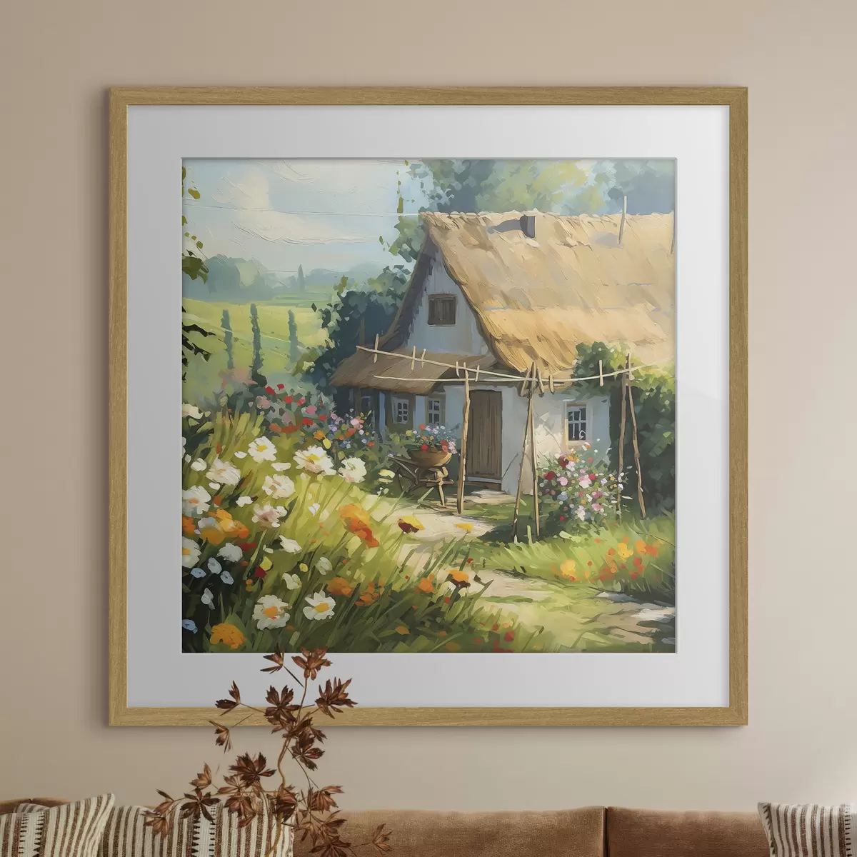 Poster Harmonie et étreinte f38491