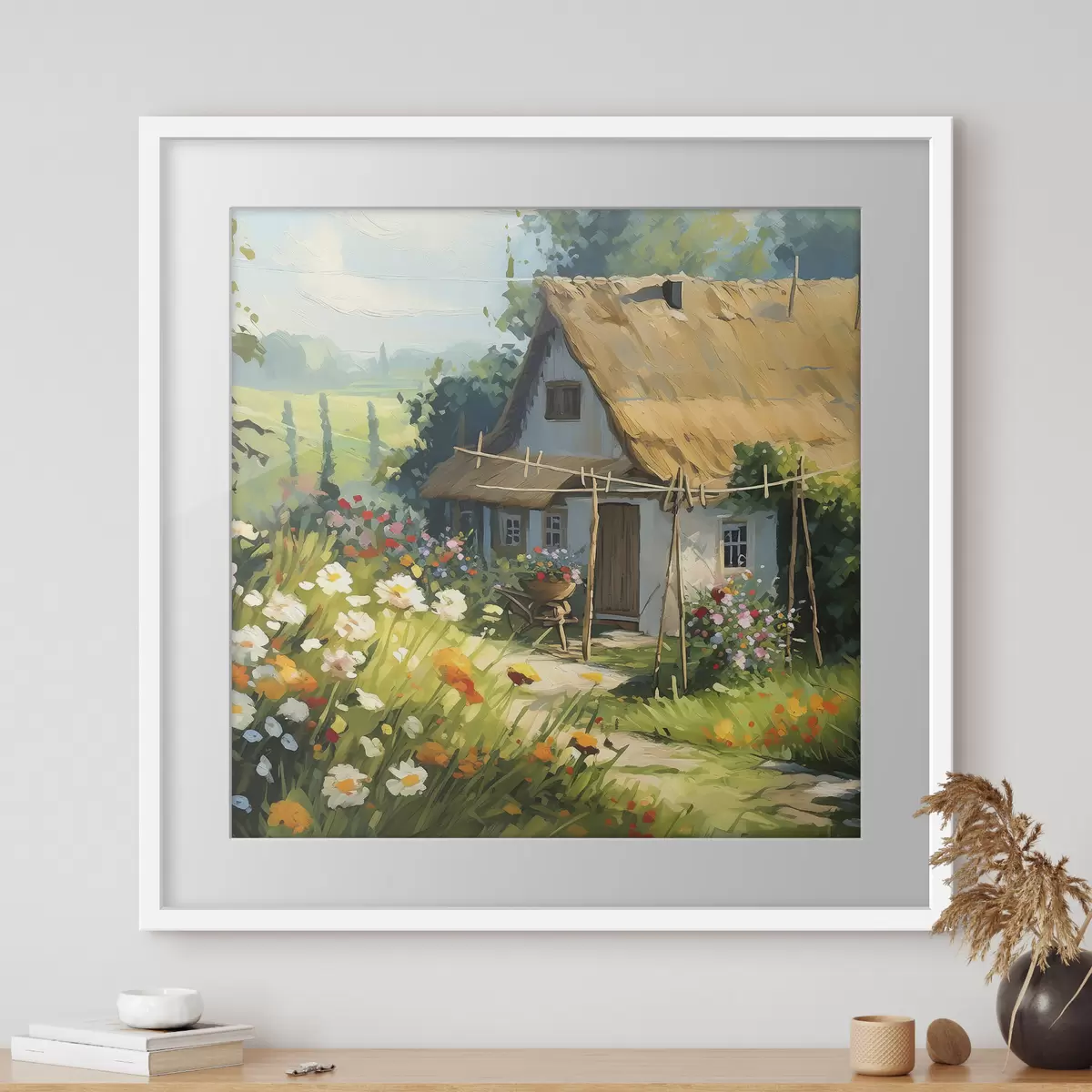 Poster Harmonie et étreinte f38491
