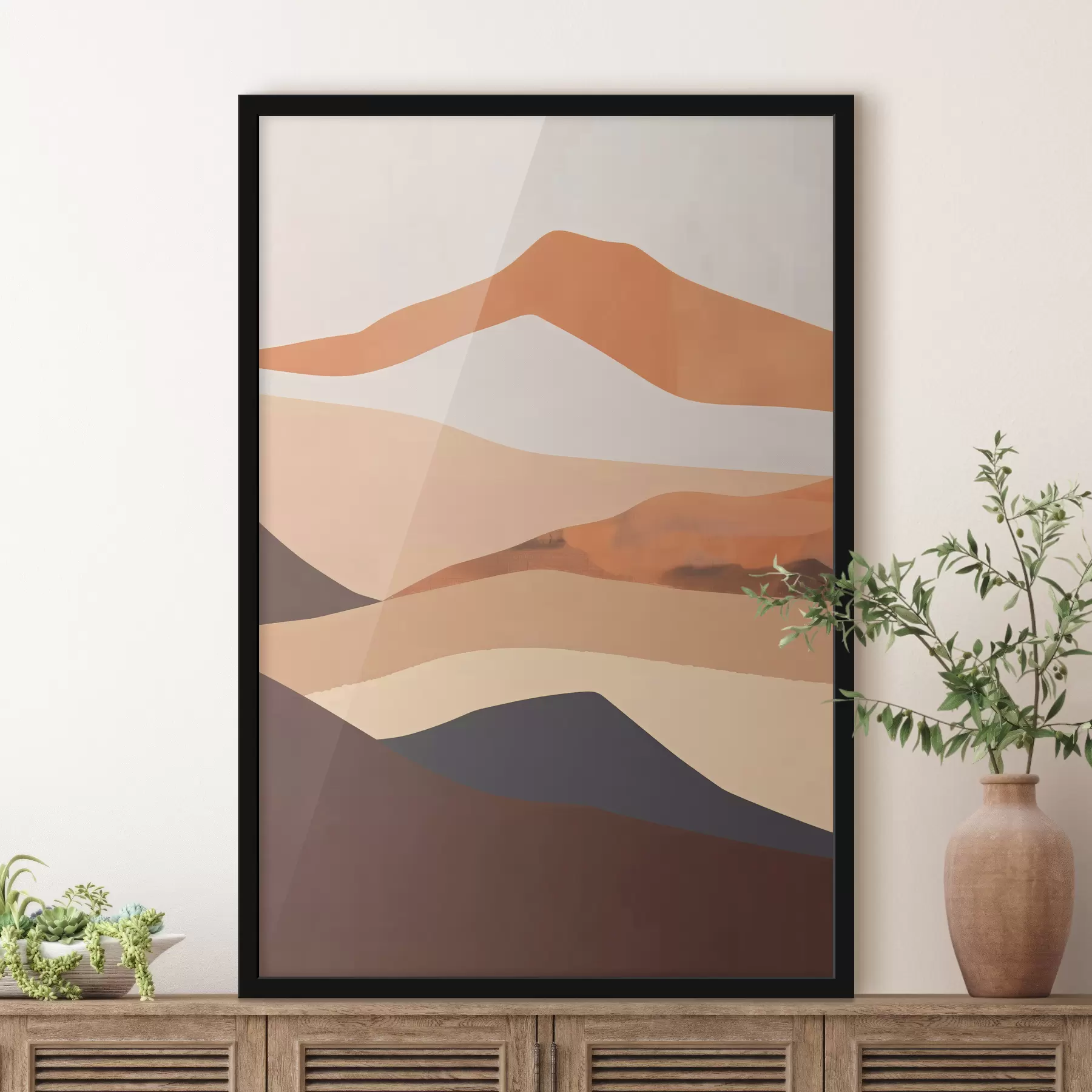 Tableau Montagnes colorées f38749