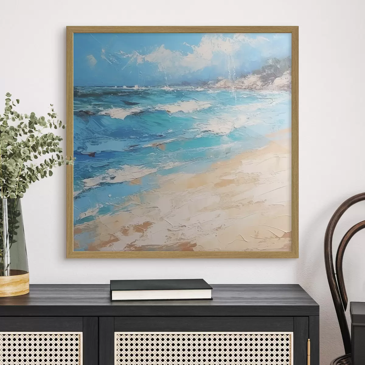Poster Vagues et confiance f38910