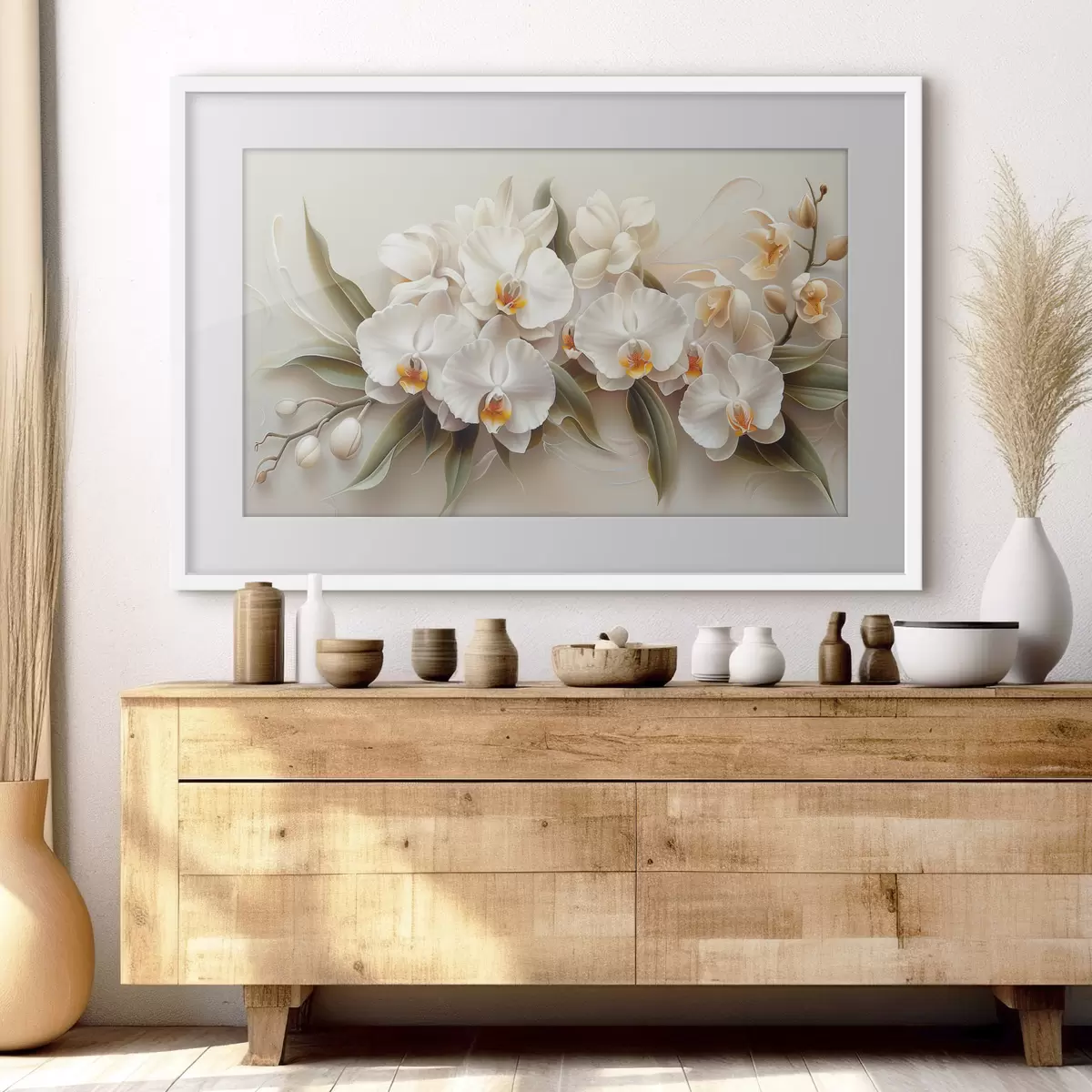 Poster Orchidées légères f38704