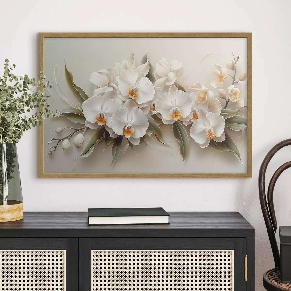 Poster Orchidées légères f38704