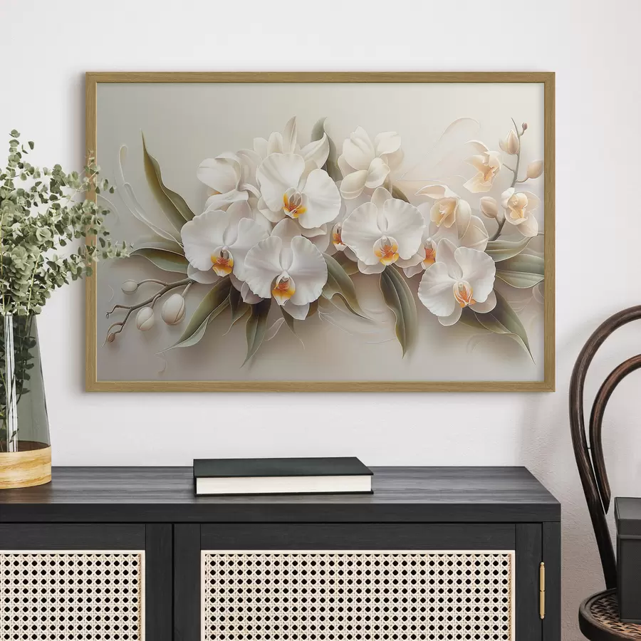 Papier peint Orchidées légères f38704