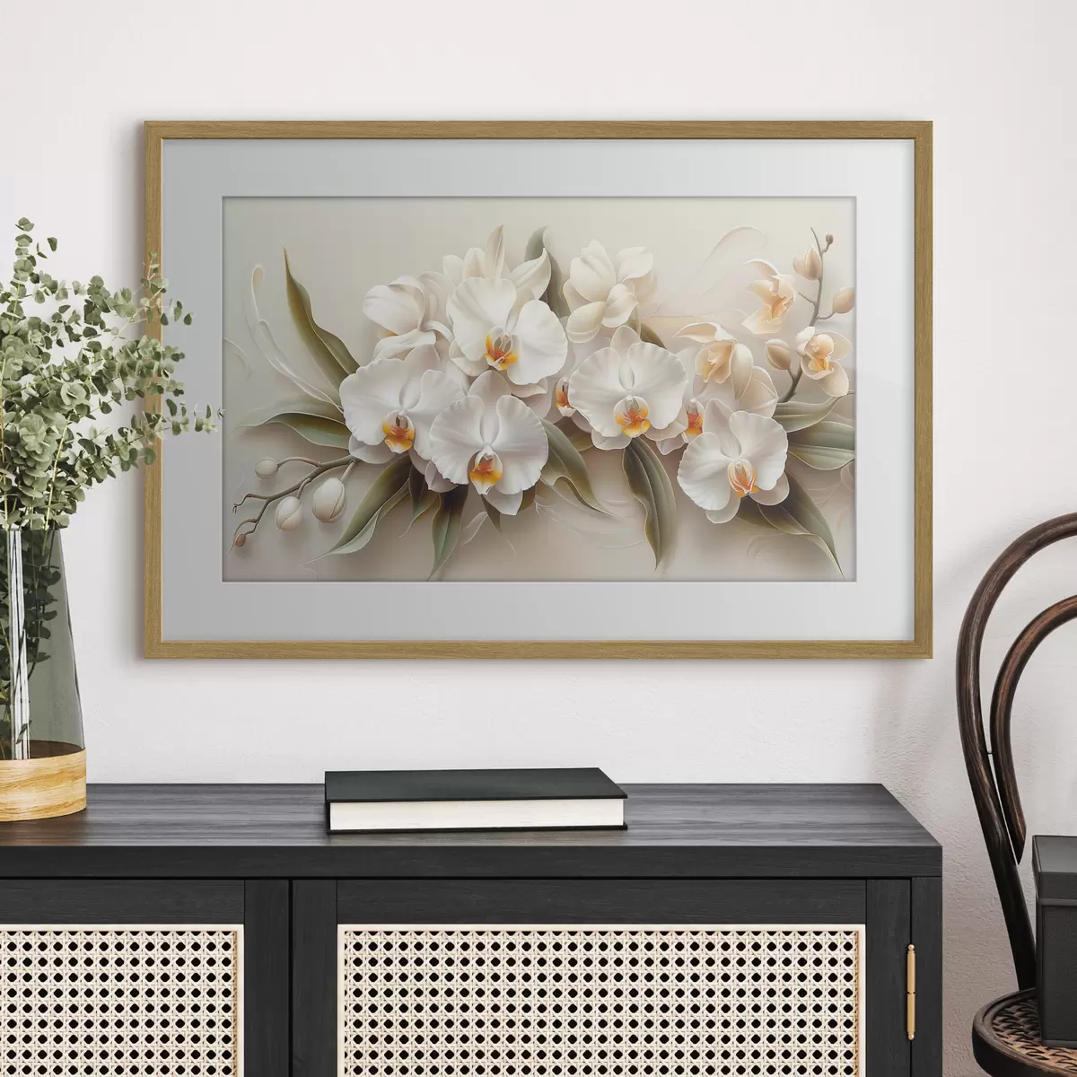 Poster Orchidées légères f38704