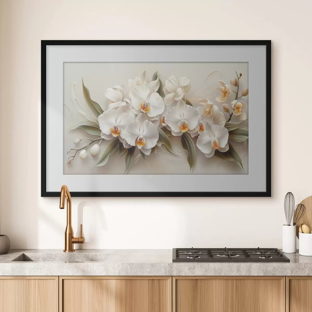 Poster Orchidées légères f38704