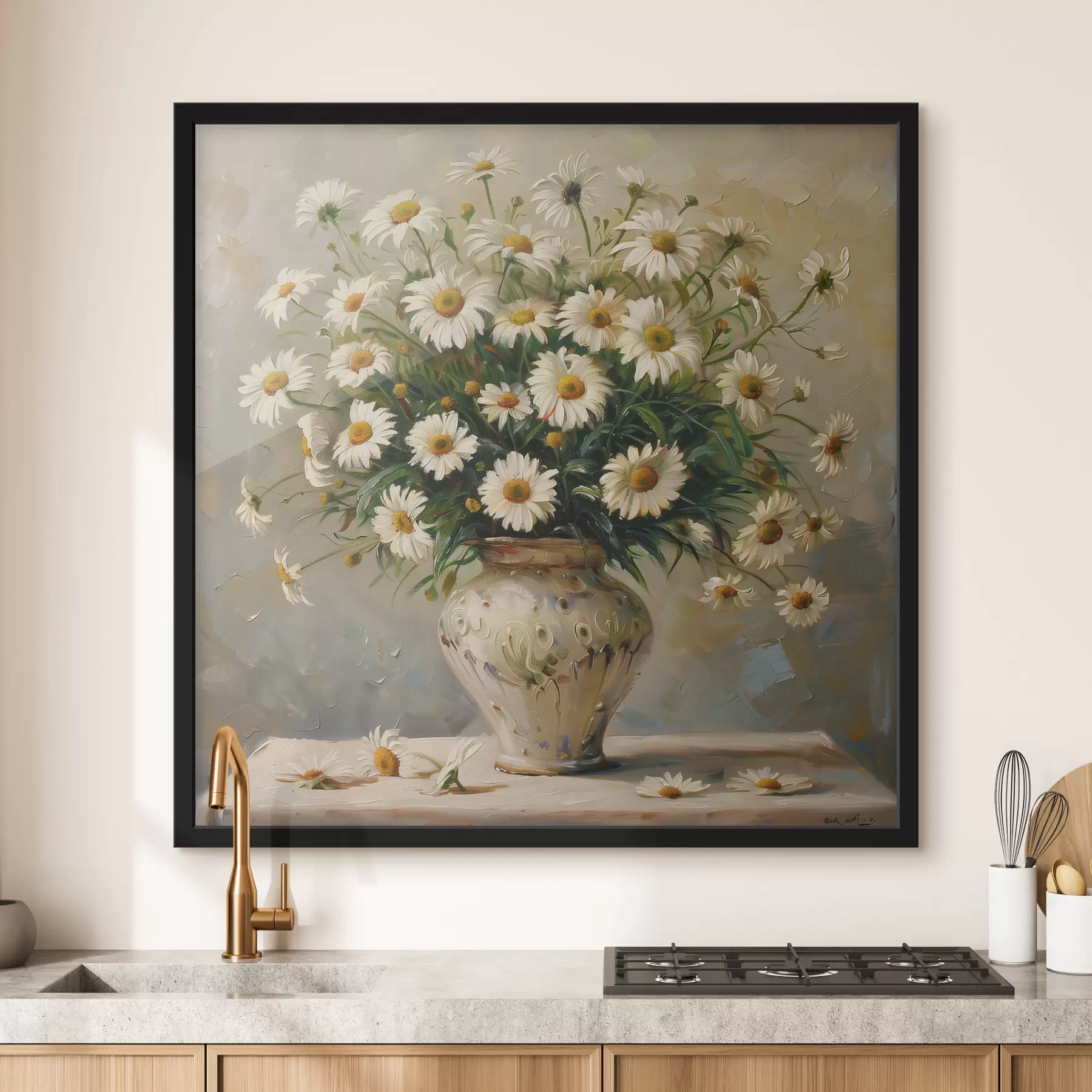 Papier peint Bouquet de marguerites f38706