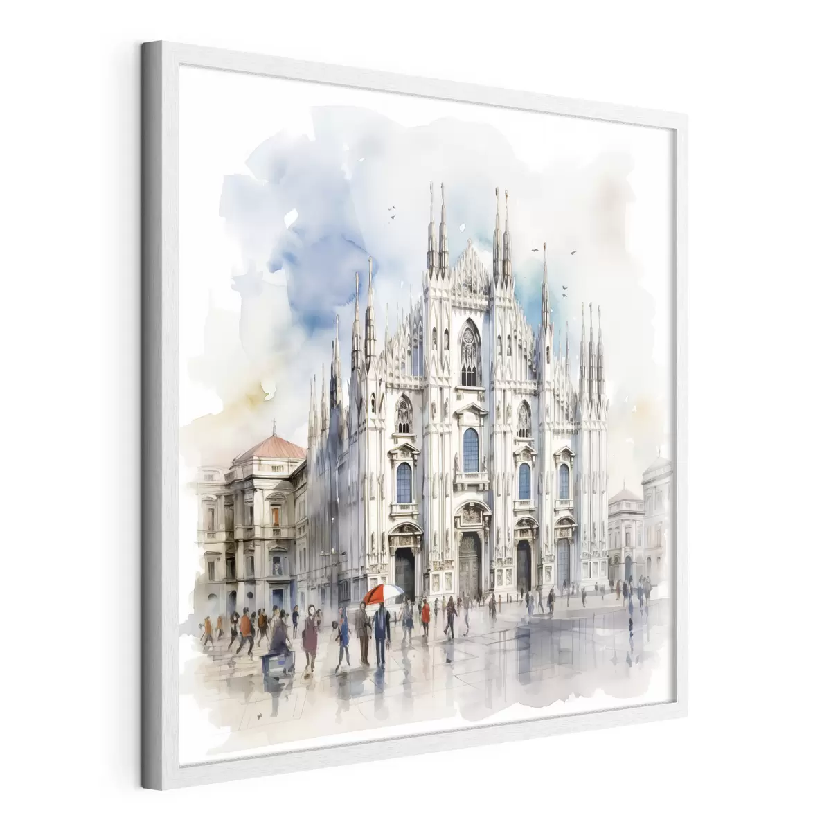 Poster Pluie sur Milan f38938