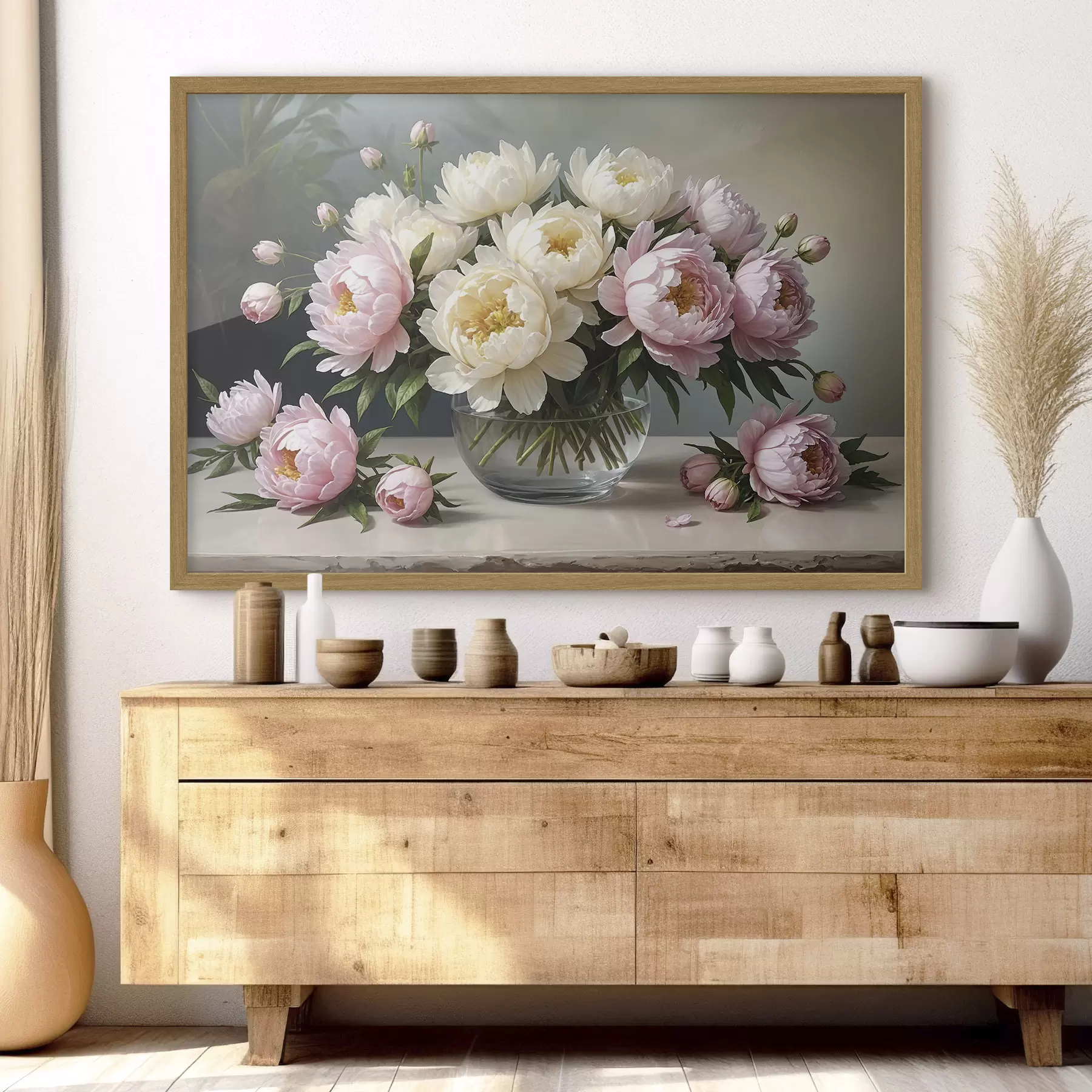 Papier peint Pivoines et harmonie f38967