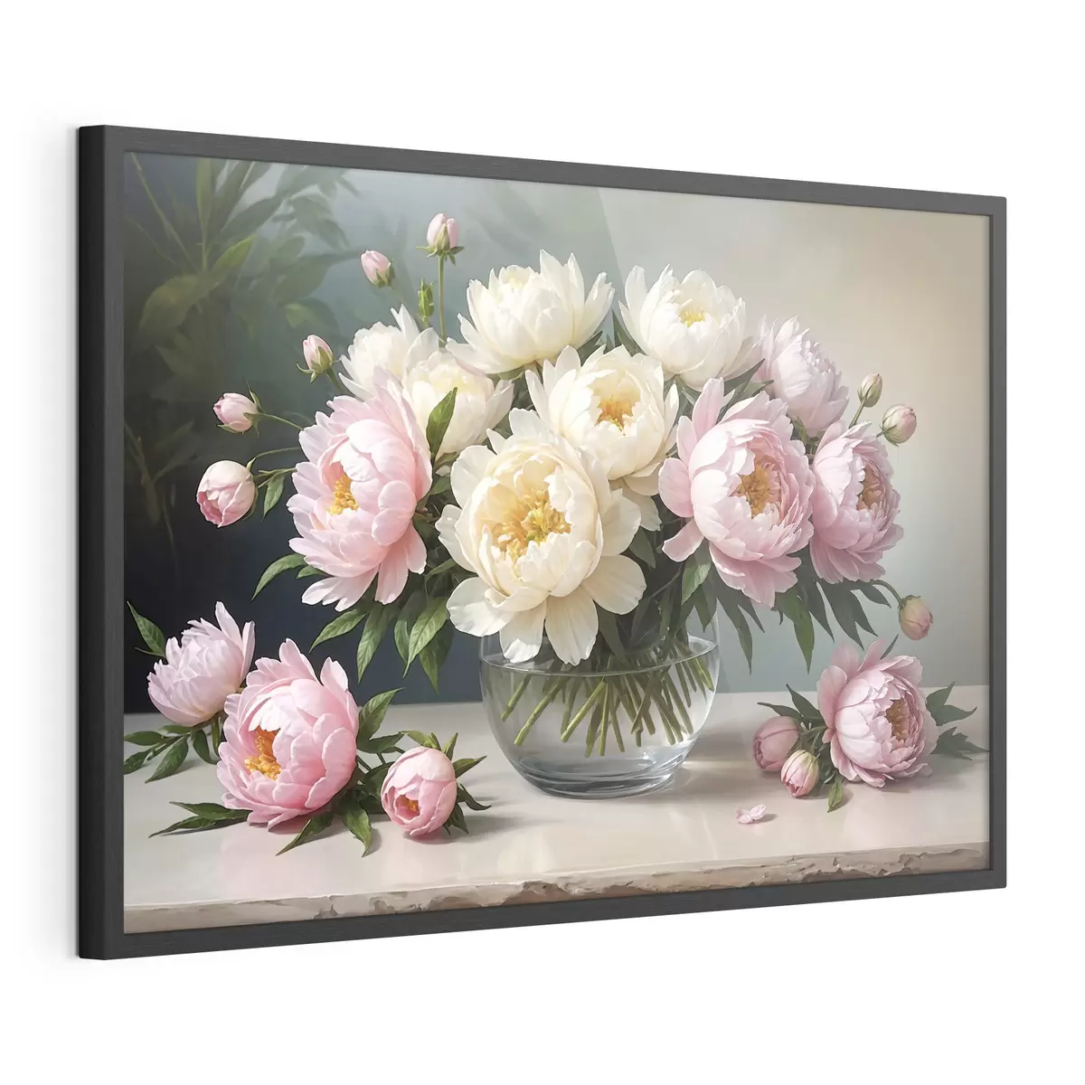 Poster Pivoines et harmonie f38967