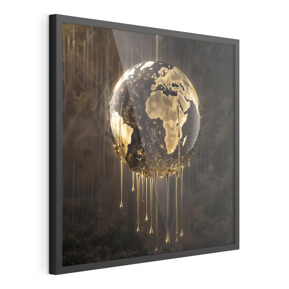 Poster Monde et lueur f38983