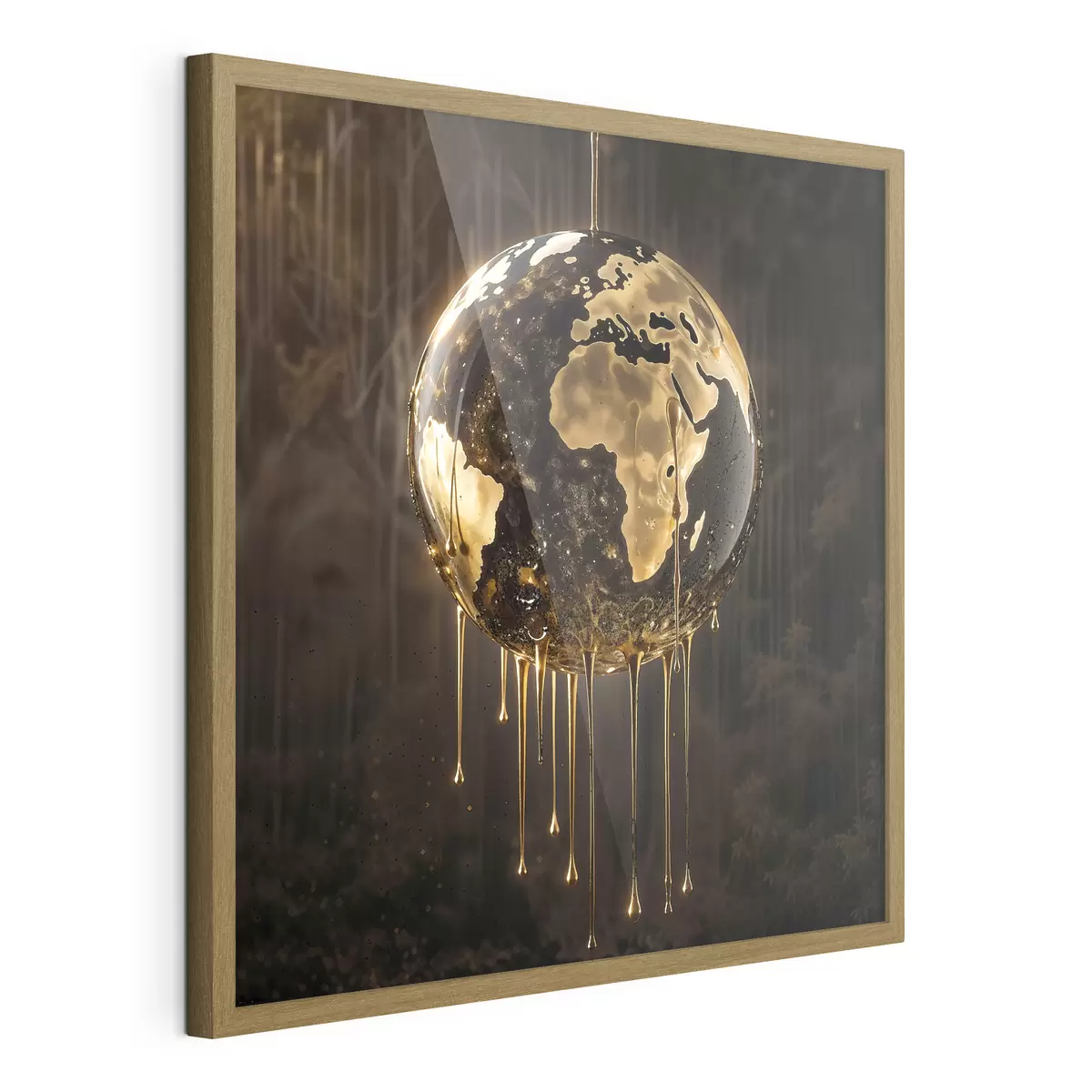 Poster Monde et lueur f38983