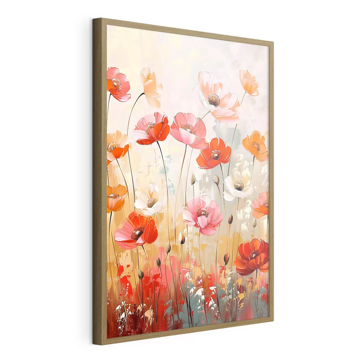 Poster Coquelicots dans les champs f39048