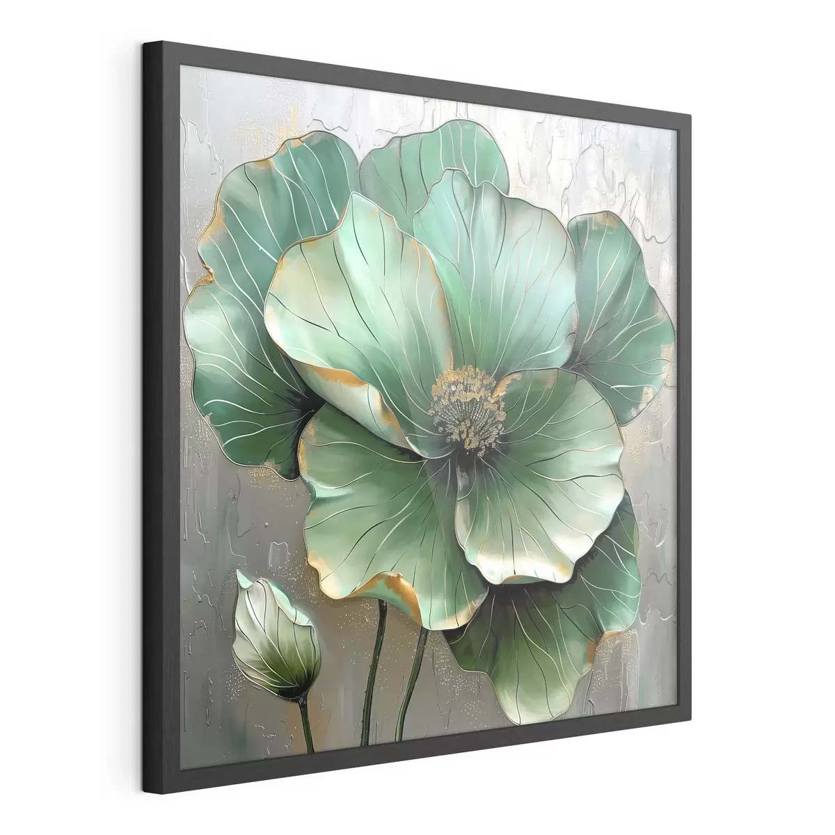 Poster Grande fleur abstraite f39013