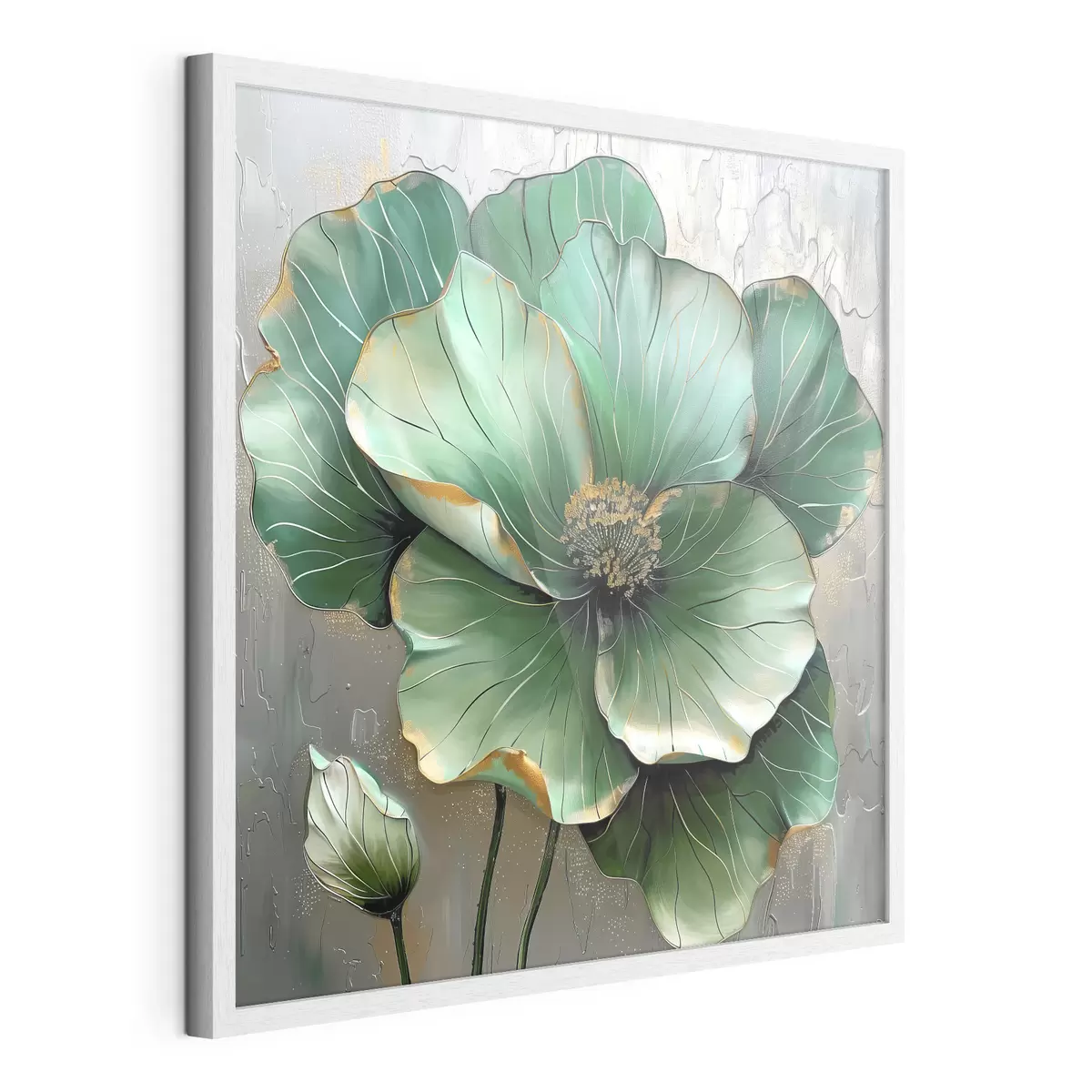 Poster Grande fleur abstraite f39013