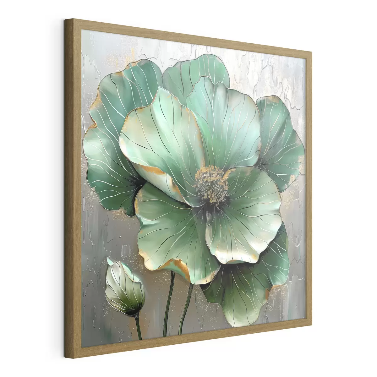 Poster Grande fleur abstraite f39013