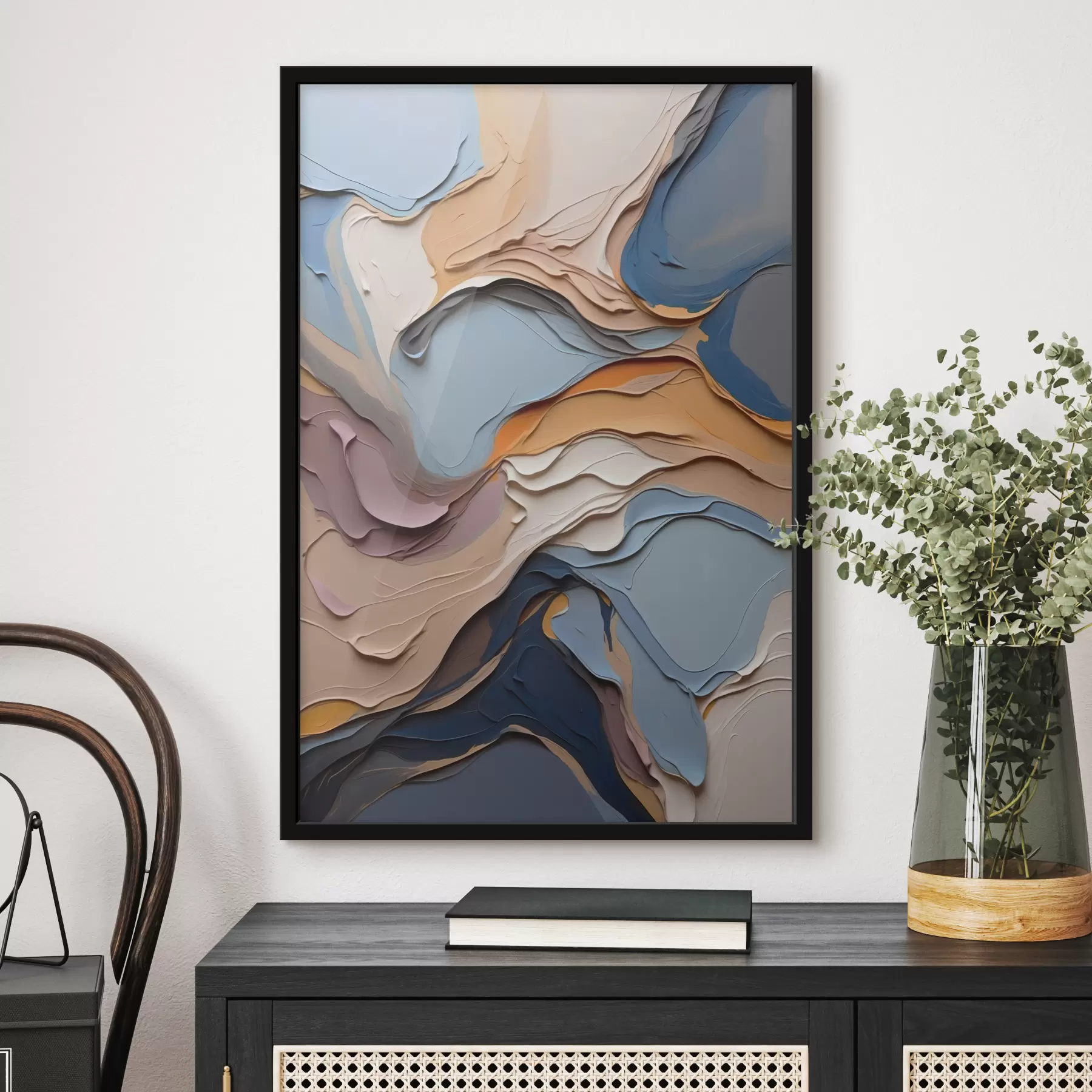 Papier peint Abstraction dans l'huile f39063