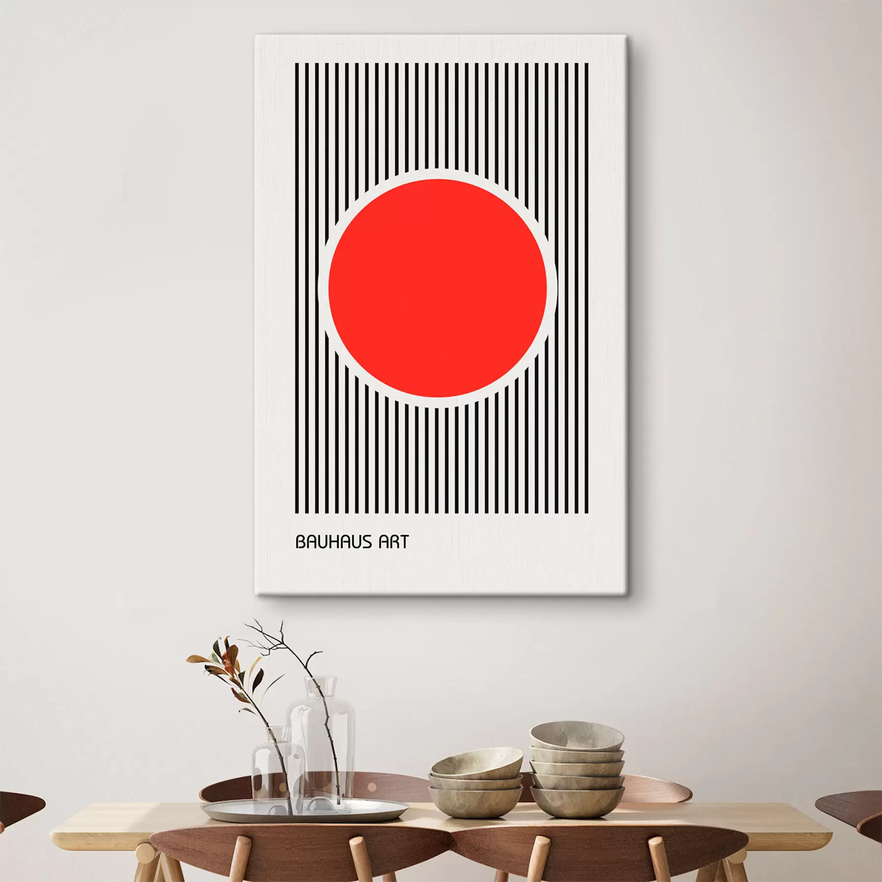 Tableau Abstraction géométrique du Bauhaus s39262