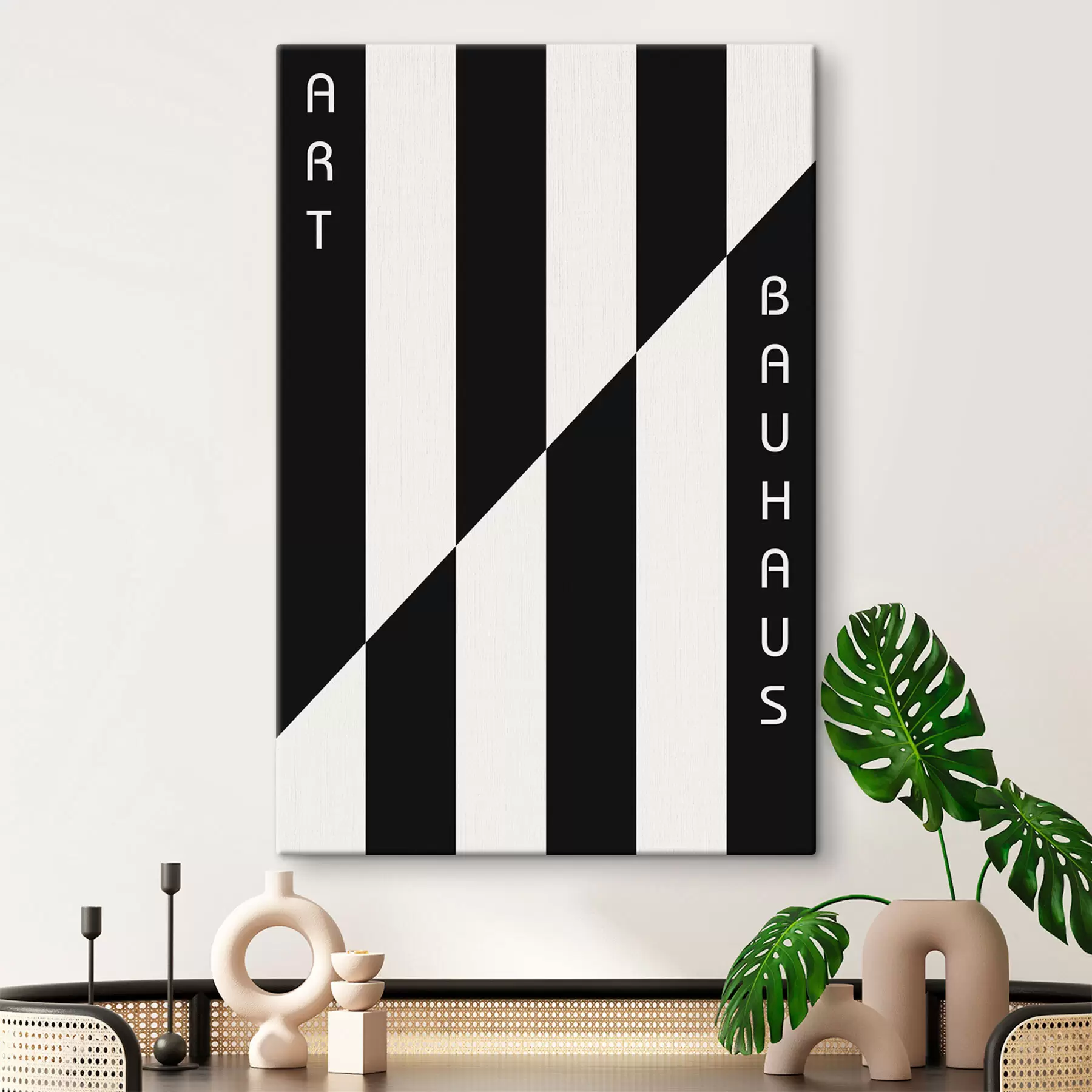 Tableau Abstraction géométrique du Bauhaus s39269