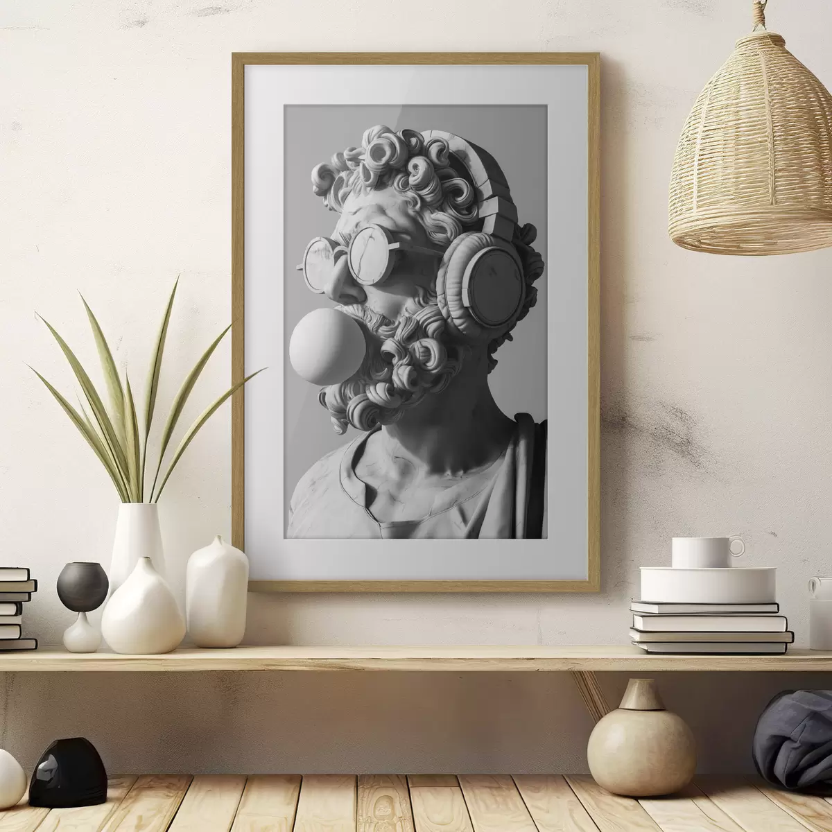 Poster Sculpture moderne de Zeus f26130