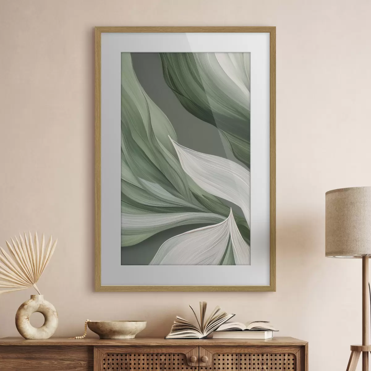 Poster Voile vert f39327