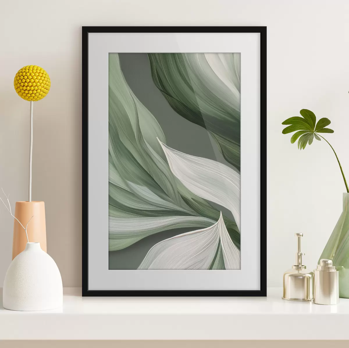 Poster Voile vert f39327