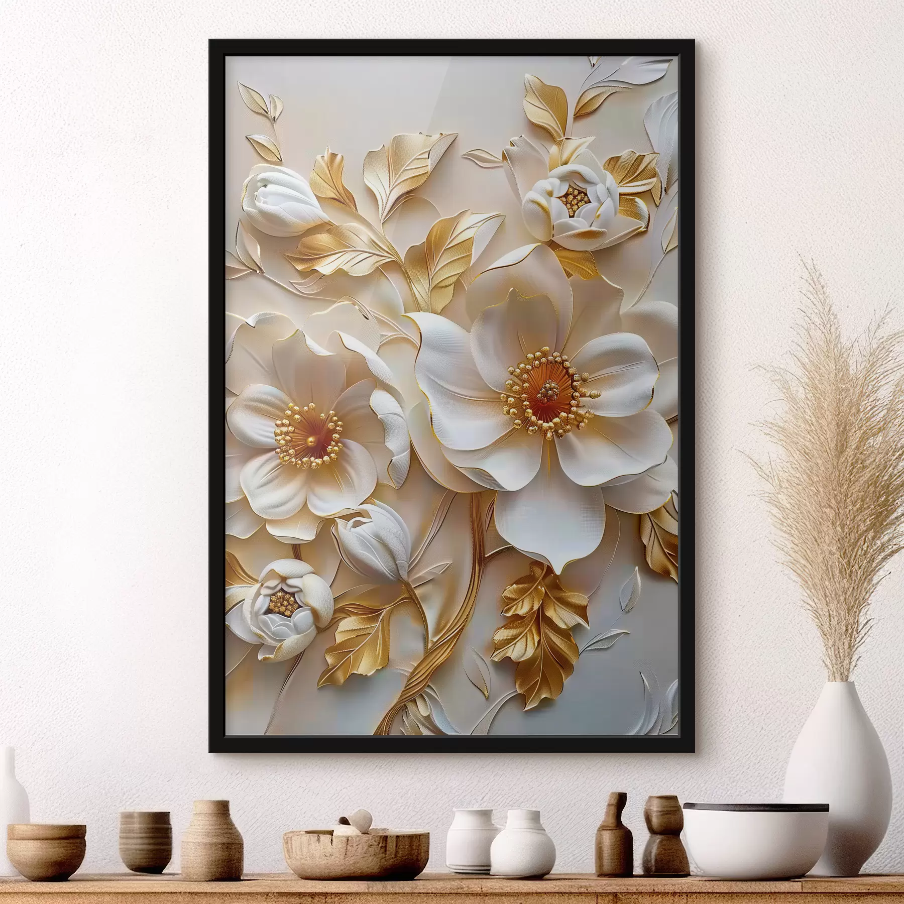 Papier peint Fleurs f39349