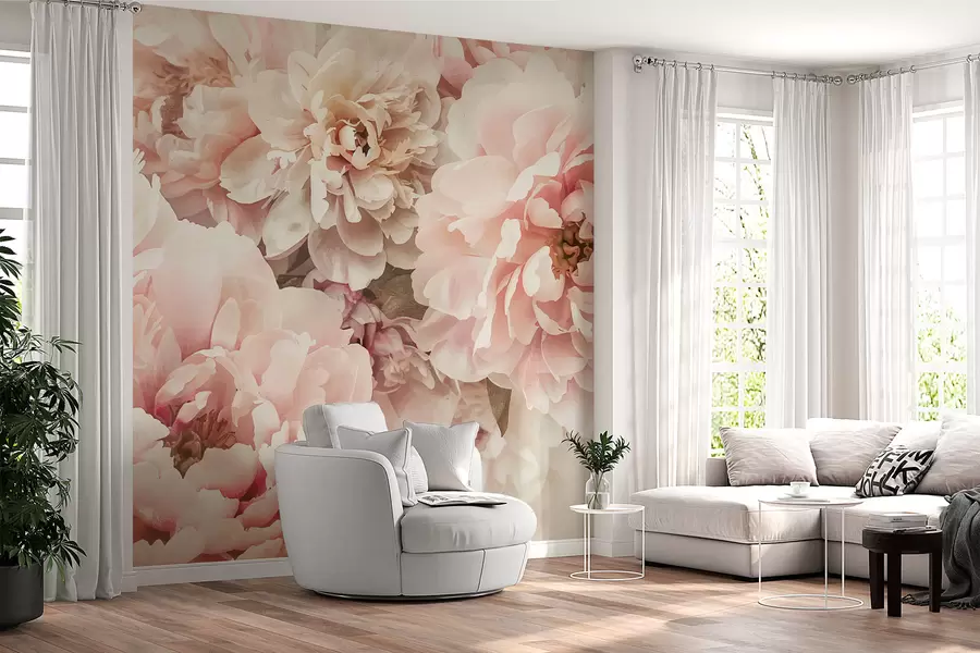 Papier peint Pivoines w01232