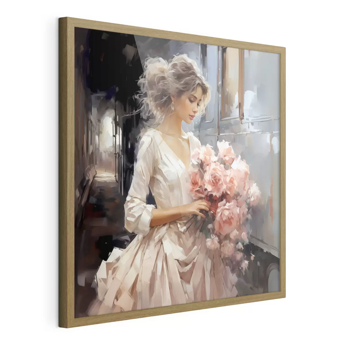 Poster Roses et souffle f39438