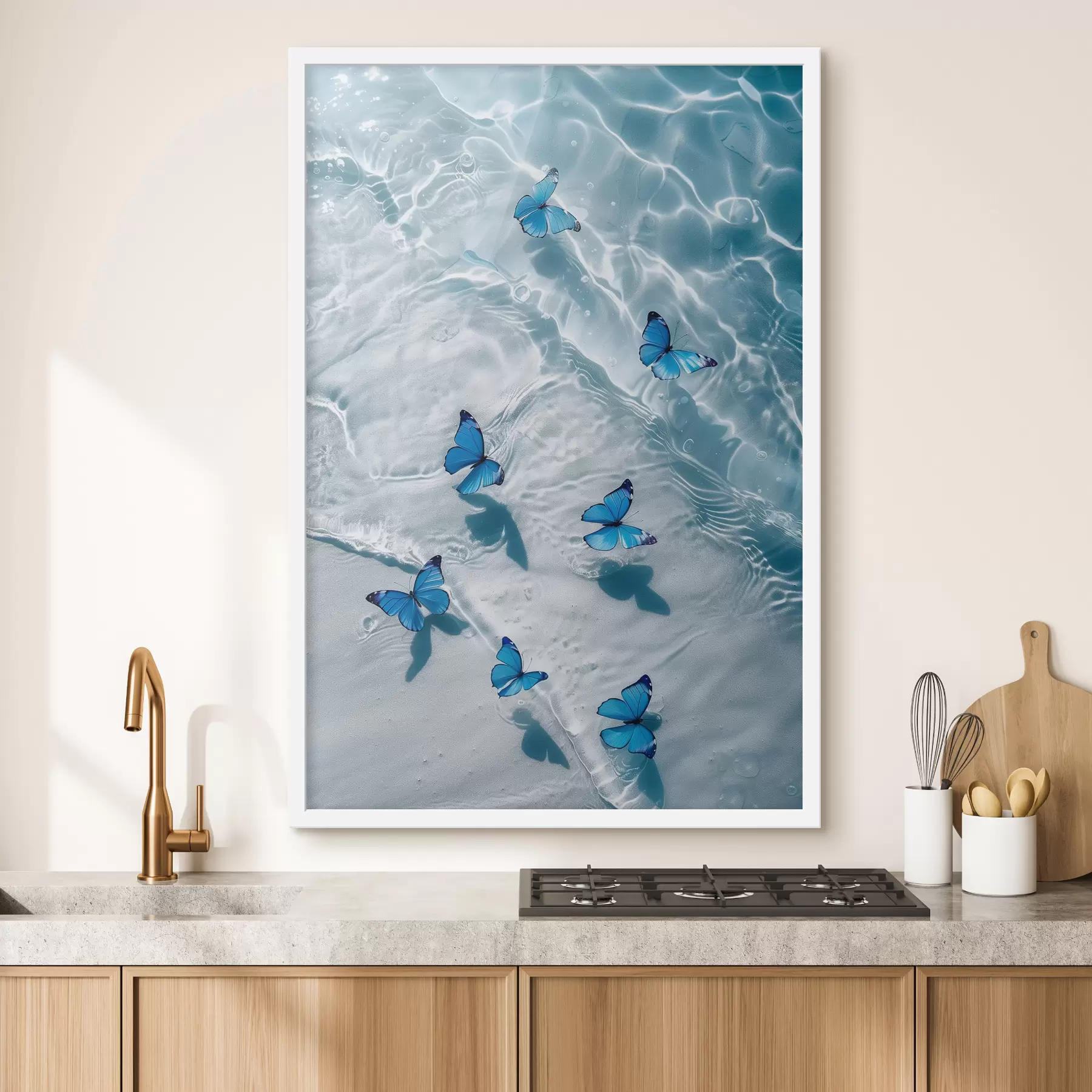 Papier peint Beaux papillons f39227