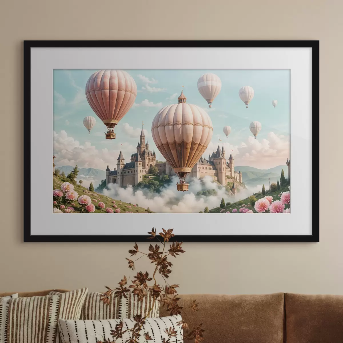 Poster Roses et rêve f39387