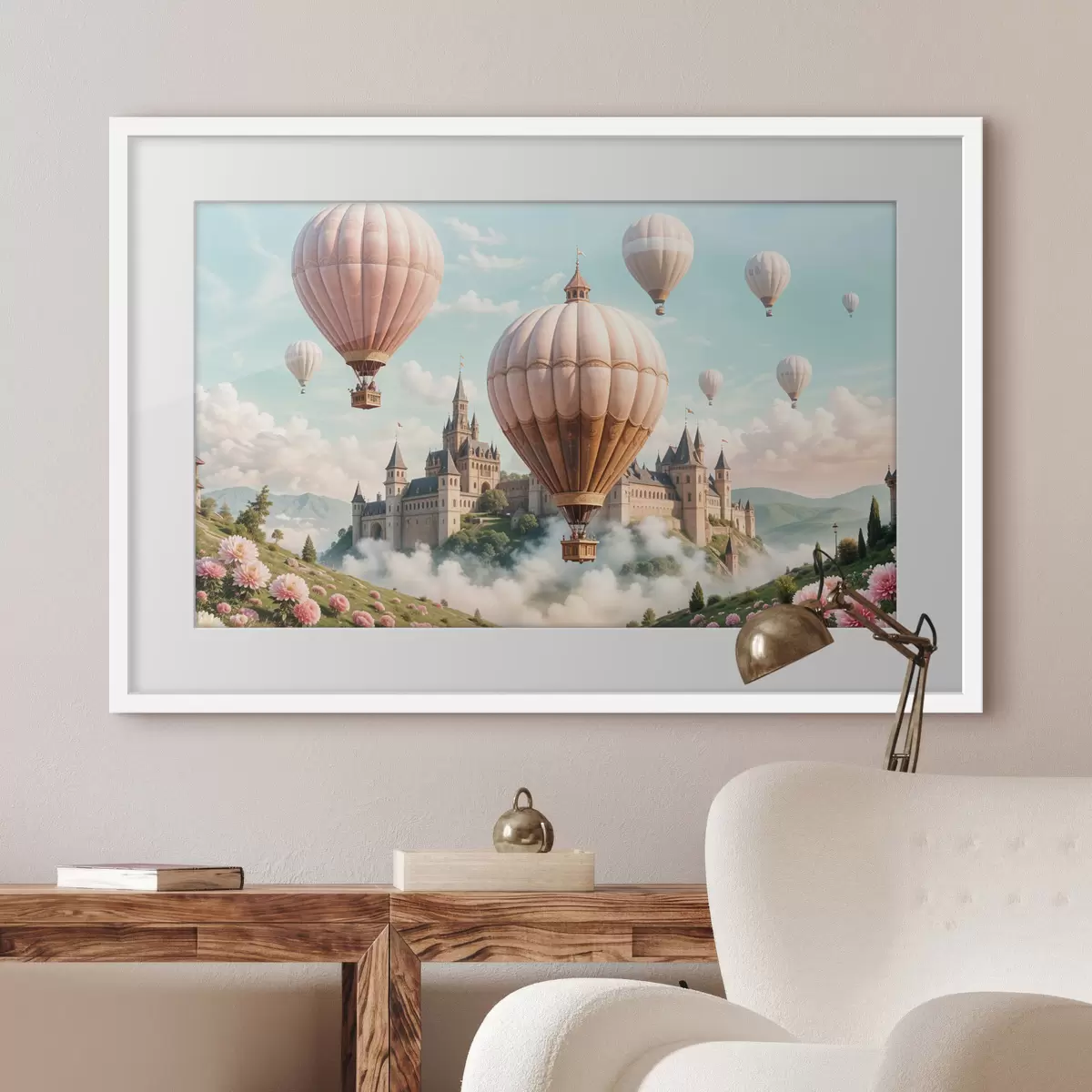 Poster Roses et rêve f39387