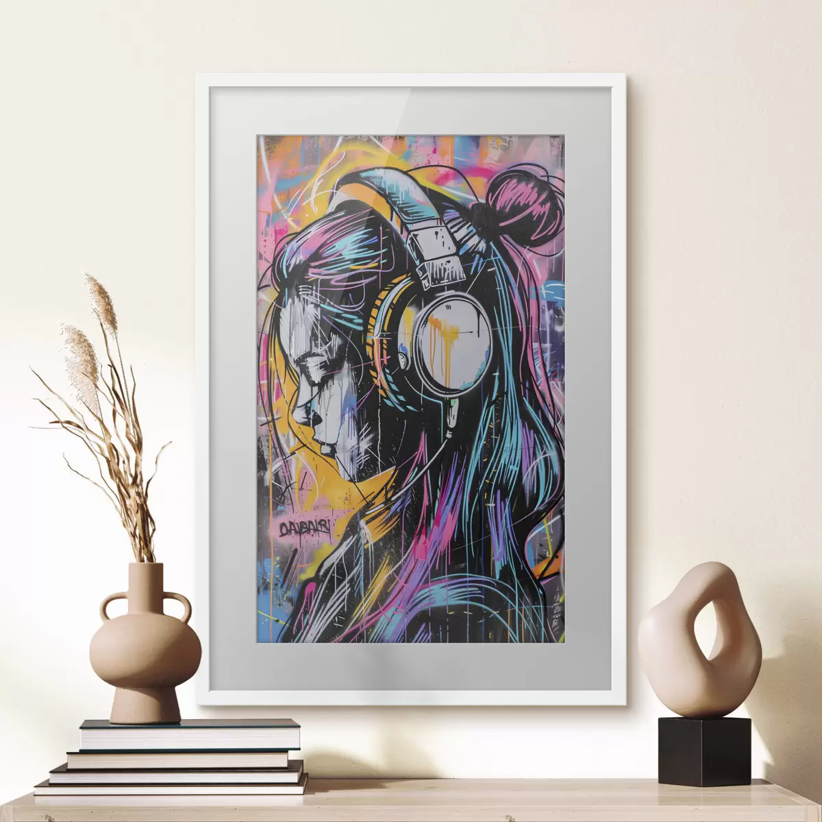 Poster Plongée dans la musique f39443