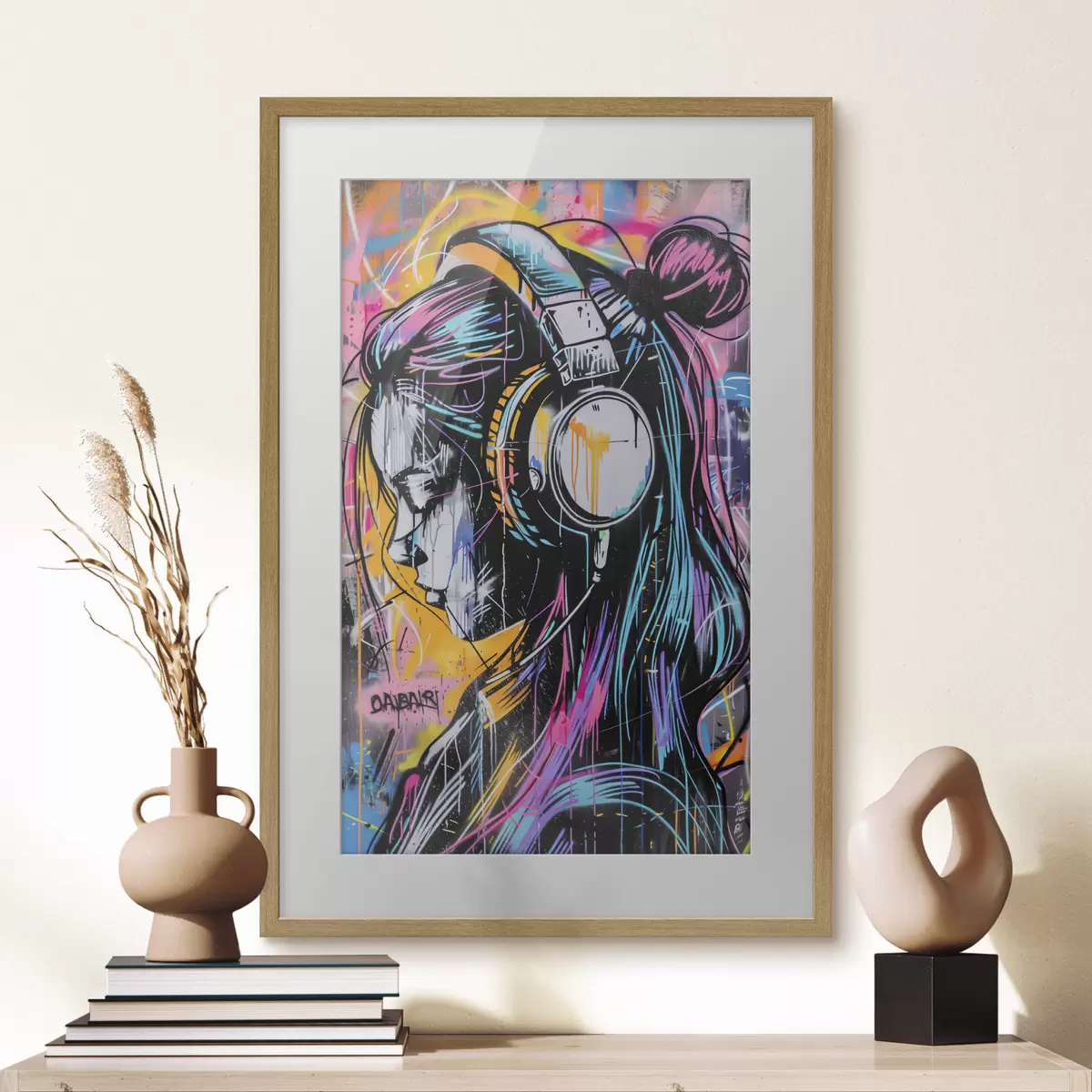 Poster Plongée dans la musique f39443