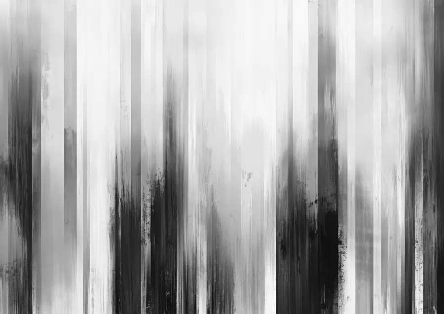 Papier peint fond abstrait avec des rayures verticales en noir et blanc w07945v3